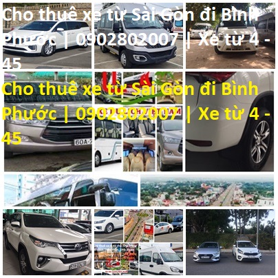 Thue Xe Sai Gon Binh Phuoc