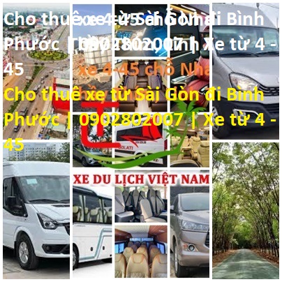 Thue Xe Sai Gon Binh Phuoc