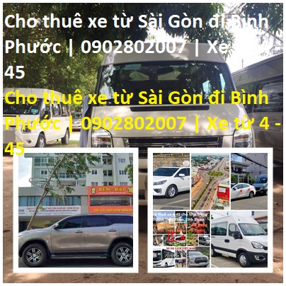 Thue Xe Sai Gon Binh Phuoc