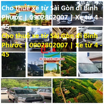 Thue Xe Sai Gon Binh Phuoc