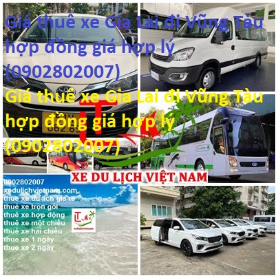 Thue Xe Gia Lai Di Vung Tau