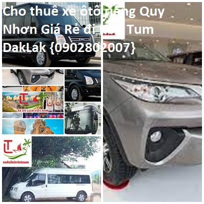 Thuê xe Quy Nhơn Kon Tum