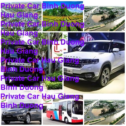 Private Car Binh Duong Hau Giang