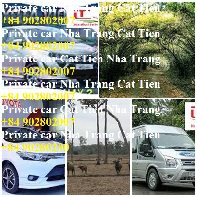 Private Car Nha Trang Cat Tien