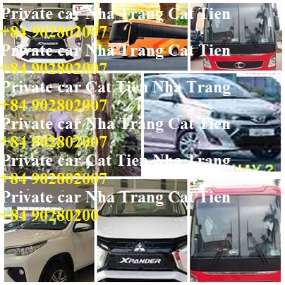 Private Car Nha Trang Cat Tien