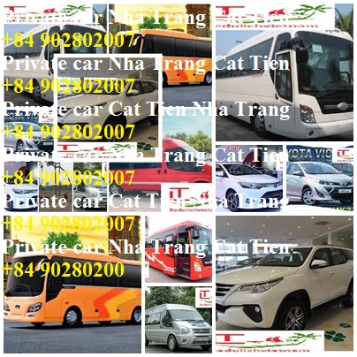 Private Car Nha Trang Cat Tien