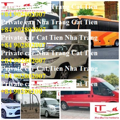 Private Car Nha Trang Cat Tien