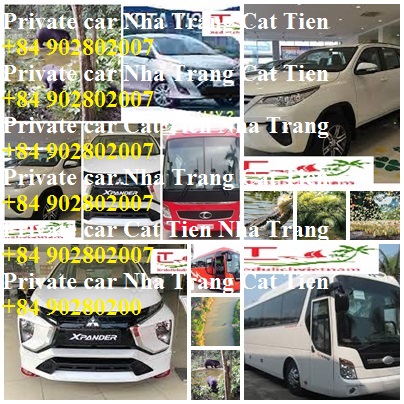 Private Car Nha Trang Cat Tien