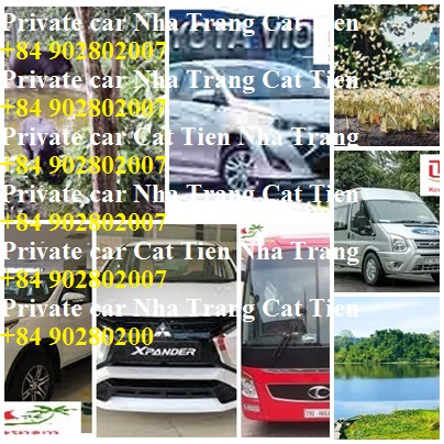 Private Car Nha Trang Cat Tien