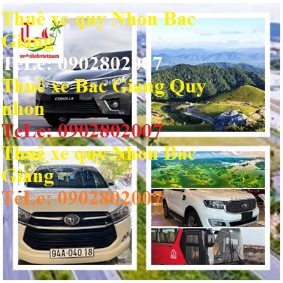 Thue Xe Quy Nhon Bac Giang