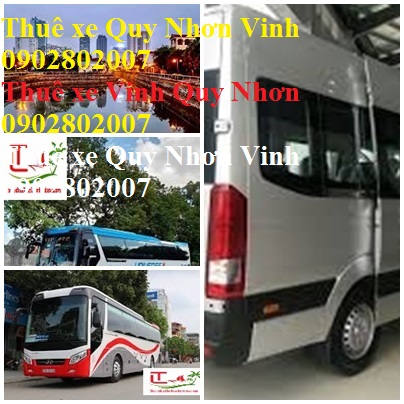 thuê xe quy nhơn vinh