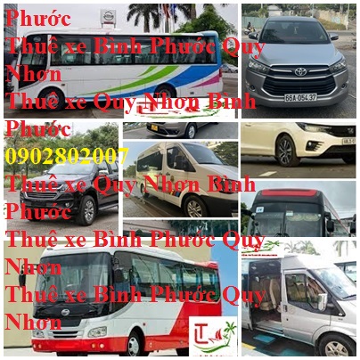 Thue Xe Quy Nhon Binh Phuoc