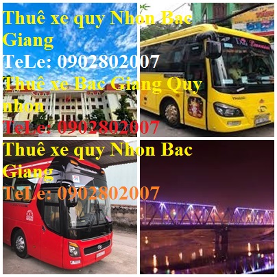 Thue Xe Quy Nhon Bac Giang