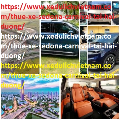 Thuê xe Sedona Hải Dương