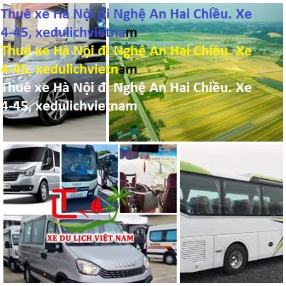 Thuê Xe Hà Nội đi Nghệ An Hai Chiều. Xe 4 45, Xedulichvietnam