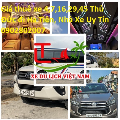 Thue Xe Thu Duc Ha Tien