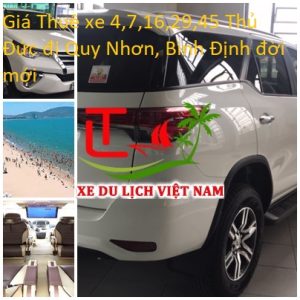 Thue Xe Thu Duc Quy Nhon