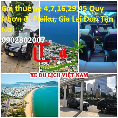 Thue Xe Quy Nhon Pleiku