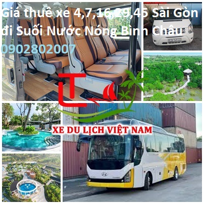 Thue Xe Sai Gon Binh Chau