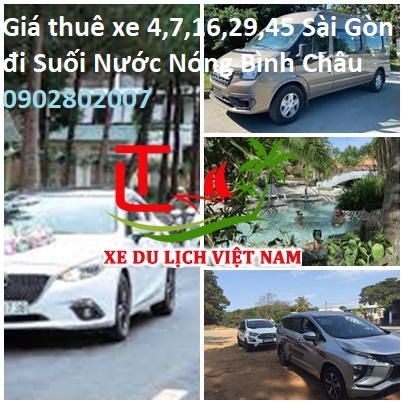 Thue Xe Sai Gon Binh Chau