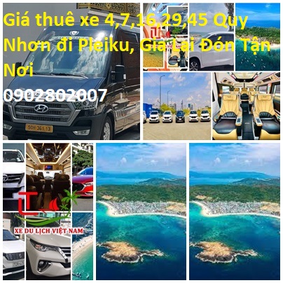 Thue Xe Quy Nhon Pleiku