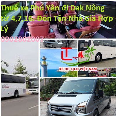 Thue Xe Phu Yen Dak Nong