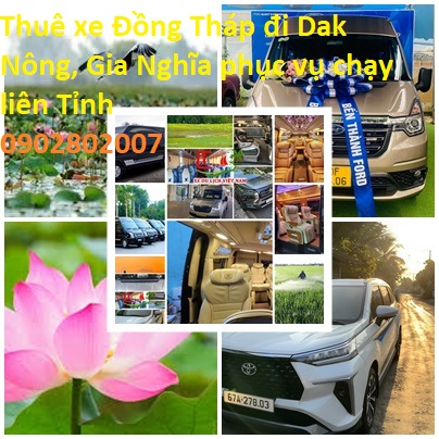 Thue Xe Dong Thap Dak Nong