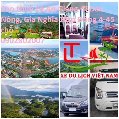 Thue Xe An Giang Di Dak Nong