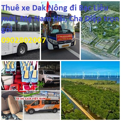 Thue Xe Bac Lieu Dak Nong