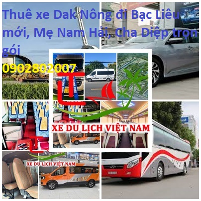 Thue Xe Bac Lieu Dak Nong