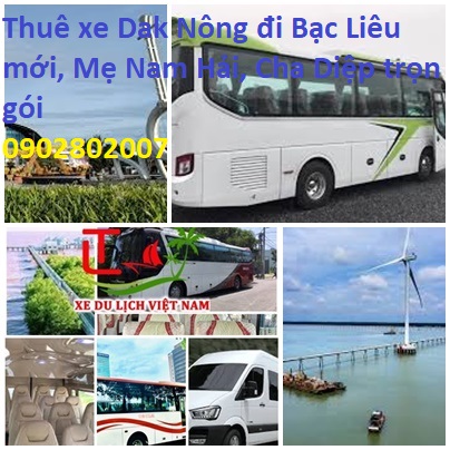 Thue Xe Bac Lieu Dak Nong