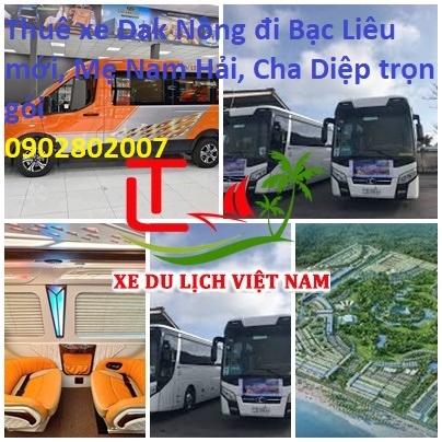 Thue Xe Bac Lieu Dak Nong