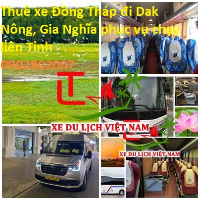 Thue Xe Dong Thap Dak Nong