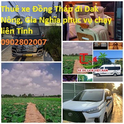 Thue Xe Dong Thap Dak Nong