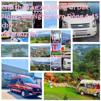 Thue Xe An Giang Di Dak Nong