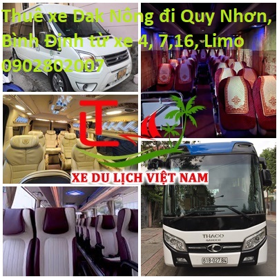 Thue Xe Dak Nong Quy Nhon