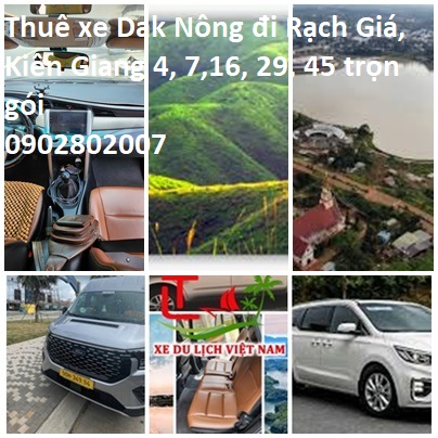 Thue Xe Dak Nong Di Rach Gia