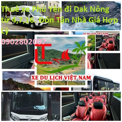 Thue Xe Phu Yen Dak Nong