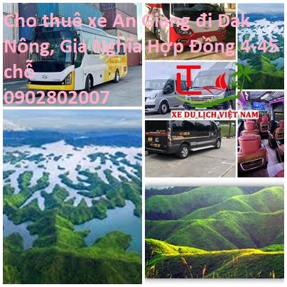 Thue Xe An Giang Di Dak Nong