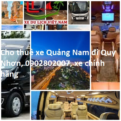 Thue Xe Quang Nam Quy Nhon