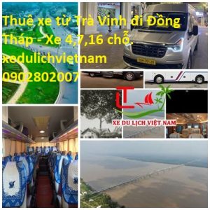 Thue Xe Tra Vinh Di Dong Thap