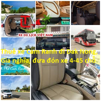 Thue Xe Cam Ranh Dak Nong