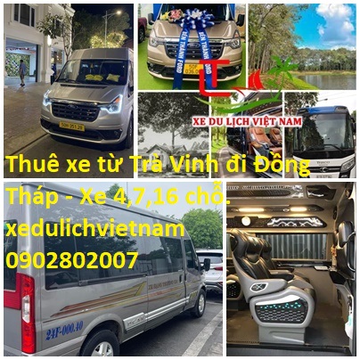 Thue Xe Tra Vinh Di Dong Thap