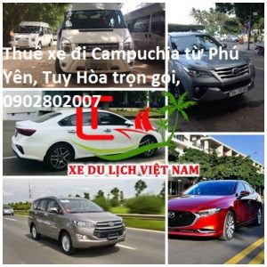 Thue Xe Phu Yen Di Campuchia